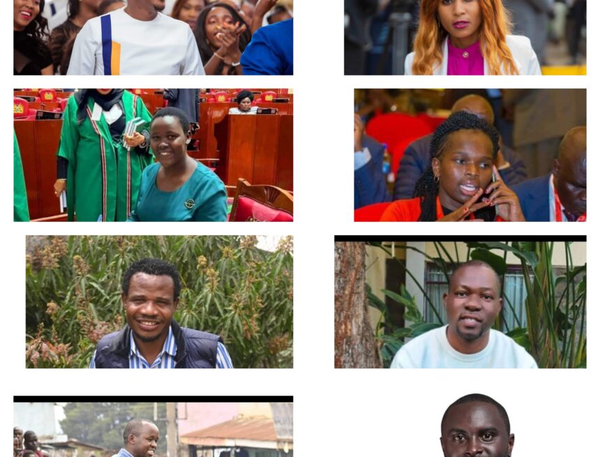 Meet Kenya’s Youngest Elected MPs and Senators from the 2022 General Elections