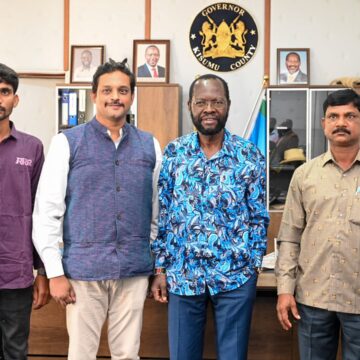 India Donates 40 million- Hyacinth harvester to Kisumu County