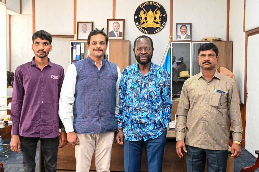 India Donates 40 million- Hyacinth harvester to Kisumu County