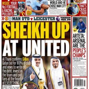 Manchester United takeover: Qatari Sheikh Jassim Bin Hamad Al Thani makes ‘substantial’ bid for club
