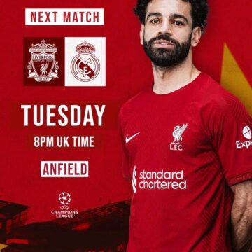 Familiar foes Liverpool and Real Madrid serve up a repeat of the 2021-22 Champions League final
