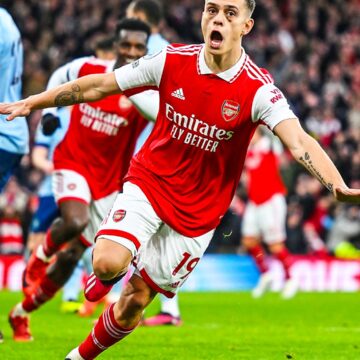 Arsenal have failed to record a win in three consecutive games for the first time since April 2022.