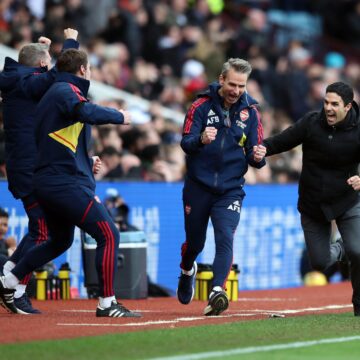 Arsenal have won for the first time in February, ending a four-game run.Back on track.