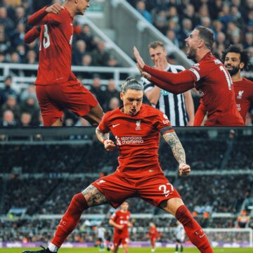 Newcastle 0-2 Liverpool FT Liverpool are now unbeaten in each of their last 13 Premier League games against Newcastle