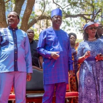 Raila Odinga says he is not Afraid of Western sanctions