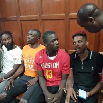 Eric Omondi released on 10k cash bail together with fellow protesters