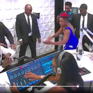 Drama as Eric Omondi and Oga Obina brawl in studio