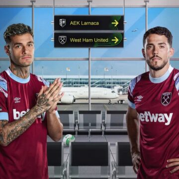 The Green-yellows  welcome West Ham United to the AEK Arena