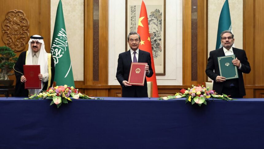 China mediates a truce between Saudi Arabia and Iran
