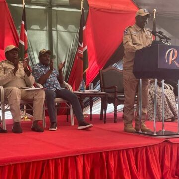“Ruto Must Go!” Raila Odinga Declares