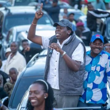 Protestors will decide whether they storm Statehouse or not- Eugine Wamalwa