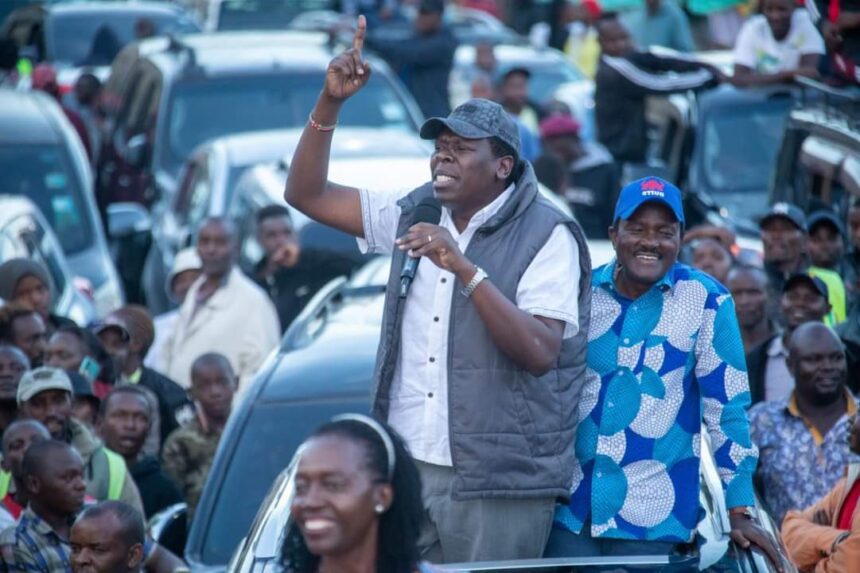 Protestors will decide whether they storm Statehouse or not- Eugine Wamalwa
