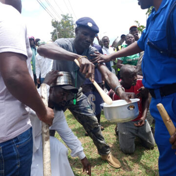 Ezra Chiloba Chased from an Event in Kisumu as Mass action hots up