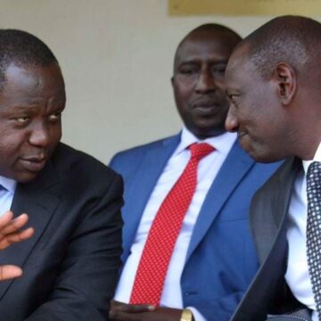 Matiangi and Ruto Handshake is looming as Ruto prepares for Kisii Tour