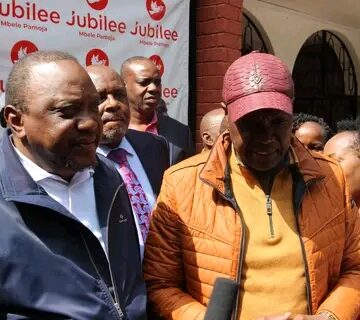 Uhuru Joins Kioni in solidarity after Kanini Kega tries to storm Kileleshwa Headquarters