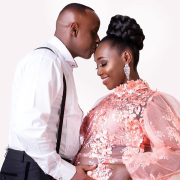 Kate Actress with Phil Karanja