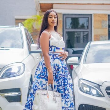 Diana Excited as she shows off expensive cars Bahati Gifted her-7  more for 7th Anniversary!