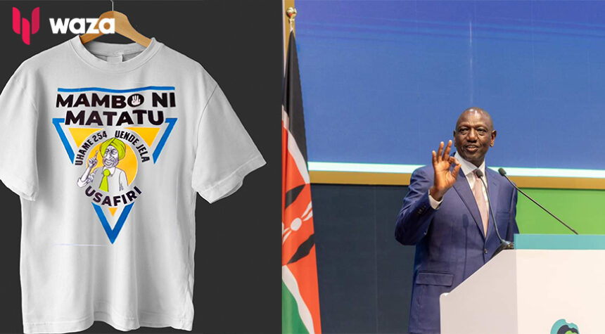 President Ruto Trademarks ‘MAMBO NI MATATU’