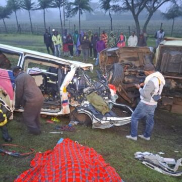 7 dies in a tragic accident early Monday morning along Nakuru-Eldoret Highway