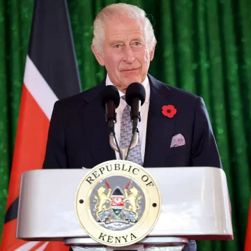 “Najiskia Niko Nyumbani” King Charles during his speech at state house