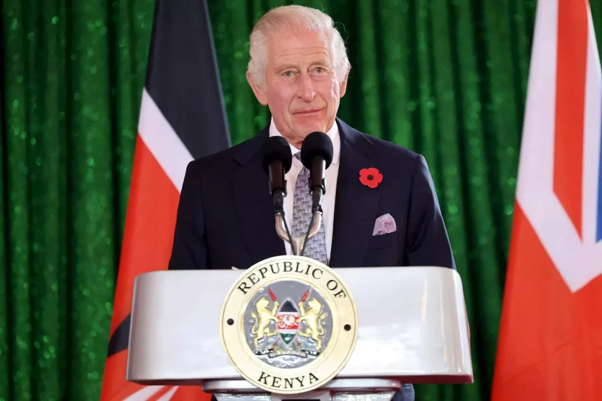 “Najiskia Niko Nyumbani” King Charles during his speech at state house