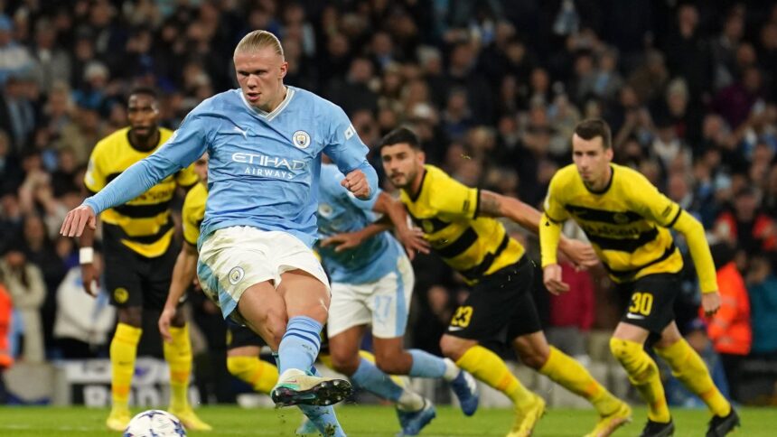 Haaland Double as City seals Last 16 to another Champions League History